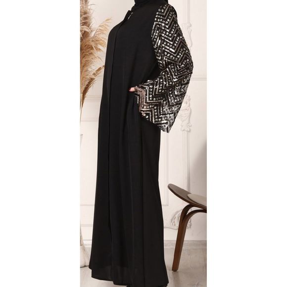 Black Abaya size 16 - Picture 6 of 12